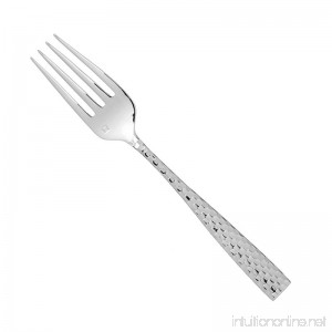 Fortessa Lucca Faceted 18/10 Stainless Steel Flatware Serving Fork 9-Inch - B00EOPELZW
